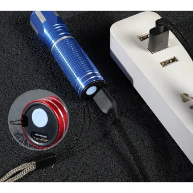 Đèn pin cầm tay mini siêu sáng chiếu xa 3 chế độ vỏ hợp kim Giá chỉ 39.000