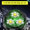 Đèn Pin Cầm Tay Mini Siêu Sáng, Chống Nước, Sạc USB Type C, 3 Chế Độ, Kẹp Mũ, Dùng Câu Cá Đêm Giá 44.000 VND 7