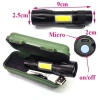 Đèn Pin Cầm Tay MINI Siêu Sáng Zoom 1.000 Lumen, Pin Lâu, Giá 22.197 VND Khuyến Mãi