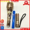 Đèn Pin Cầm Tay Police 418 Led Cree Q5 10W Trắng - Vỏ Kim, 3 Chế Độ, Pin Sạc, Giá 255k - H2Pro Tech 3