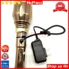 Đèn Pin Cầm Tay Police 418 Led Cree Q5 10W Trắng - Vỏ Kim, 3 Chế Độ, Pin Sạc, Giá 255k - H2Pro Tech 5