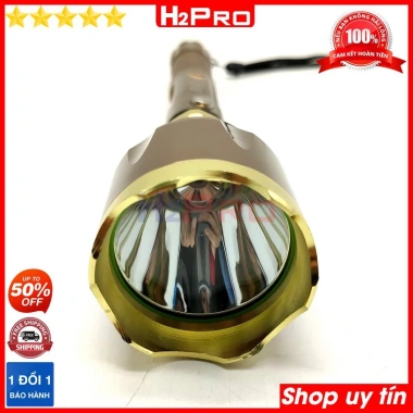Đèn Pin Cầm Tay Police 418 Led Cree Q5 10W Trắng - Vỏ Kim, 3 Chế Độ, Pin Sạc, Giá 255k - H2Pro Tech 6 Đèn Pin Cầm Tay Police 418 Led Cree Q5 10W Trắng - Vỏ Kim, 3 Chế Độ, Pin Sạc, Giá 255k - H2Pro Tech 6