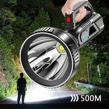 Đèn pin cầm tay siêu sáng 1.000m, pin 8.000mAh sạc nhanh - Giá chỉ 120.000đ 3 Đèn pin cầm tay siêu sáng 1.000m, pin 8.000mAh sạc nhanh - Giá chỉ 120.000đ 3