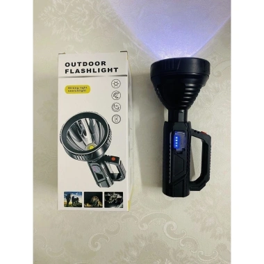 Đèn Pin Cầm Tay Siêu Sáng 500m, Chống Nước, 3 Chế Độ và Dây Sạc - Giá 52.918 9