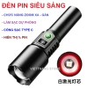 Đèn pin cầm tay SONY pin khủng, cổng USB sạc dự phòng - Giá chỉ 289.000₫
