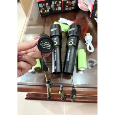 Đèn pin cầm tay SONY pin khủng, cổng USB sạc dự phòng - Giá chỉ 289.000₫