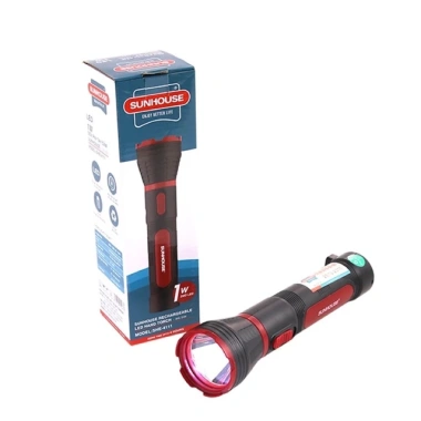 Đèn pin cầm tay Sunhouse SHE 4.111 cỡ lớn - Siêu sáng, pin lâu, giá 69.999 đồng