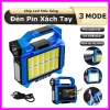 Đèn pin cắm trại F-915 siêu sáng, sạc dự phòng năng lượng mặt trời - Giá 129.000₫