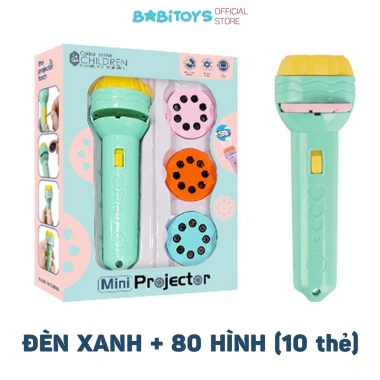 Đèn pin chiếu hình 80 hình (10 thẻ) động vật, giao thông, trái cây – Đèn pin chiếu bóng đa chủ đề cho bé, hộp, giá 33.000₫ 9