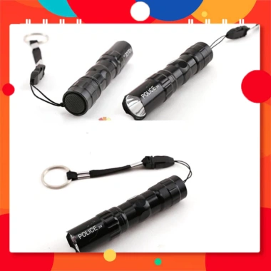 Đèn Pin Đa Năng Police 3W Vuông - 3 Chế Độ Sáng, Móc Khóa, Đế Nam Châm, Tay Cầm Xoay - 21.600đ