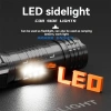 Đèn pin di động LED siêu sáng, cắm trại ngoài trời, câu cá, sạc lại 46.888₫ 5