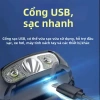 Đèn Pin Đội Đầu Cảm Ứng FANPU LED Mini Ngoài Trời - Siêu Sáng Câu Cá Ban Đêm, Khai Thác Mỏ, Giá 42.500₫ 8