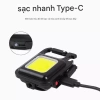 Đèn pin hợp kim LED siêu sáng, nhỏ gọn 3 chế độ, sạc lại, bền bỉ - chỉ 38.700 VND 4