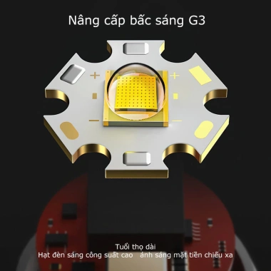 Đèn pin kiêm sạc dự phòng HAPPY – Siêu sáng, sạc nhanh, giá ưu đãi 73k
