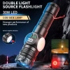 Đèn pin LED hiển thị pin, laser trắng siêu sáng, nam châm đuôi, sạc dự phòng – 85.522 VND