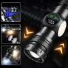 Đèn pin LED hiển thị pin, laser trắng siêu sáng, nam châm đuôi, sạc dự phòng – 85.522 VND 4