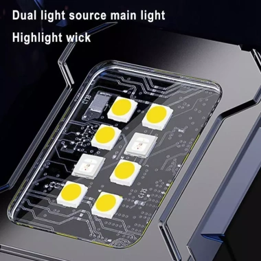 Đèn pin LED mini 1.200mAh COB, nháy đỏ xanh, cảnh báo, đáy kẹp bút – Giá chỉ 99.000₫ 7
