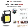 Đèn Pin LED Mini COB 800 Lumen - Móc Khóa, Nam Châm, Tích Điện, Nhấp Nháy, Mở Nắp Chai Đa Năng - Giá 39.800 VND