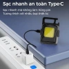 Đèn Pin LED Mini COB 800 Lumen - Móc Khóa, Nam Châm, Tích Điện, Nhấp Nháy, Mở Nắp Chai Đa Năng - Giá 39.800 VND 7