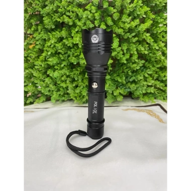 Đèn Pin LED Mini Police HY-C6 H2Pro 2.300mAh - Chiếu xa 300m, chống nước, 3 chế độ sáng - Siêu sáng, pin sạc lâu 2