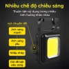 Đèn Pin LED Mini Siêu Sáng 4 Chế Độ – Móc Khóa, Sạc Nhanh Type C, Nam Châm Mở Nắp Chai 3