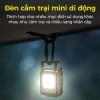 Đèn Pin LED Mini Siêu Sáng 4 Chế Độ – Móc Khóa, Sạc Nhanh Type C, Nam Châm Mở Nắp Chai 8