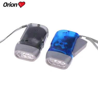 Đèn pin LED tay nhấn Dynamo Crank, điện gió, mini cắm trại, đèn ngoài trời – Giá chỉ 28.800₫ 2