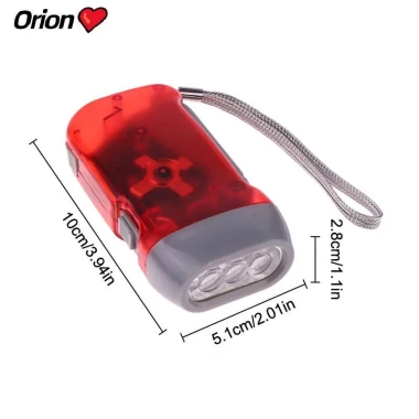 Đèn pin LED tay nhấn Dynamo Crank, điện gió, mini cắm trại, đèn ngoài trời – Giá chỉ 28.800₫ 9