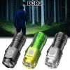 Đèn pin mini ba mắt DORO siêu công suất có kẹp, sạc lại đa năng - Giá chỉ 52.250₫
