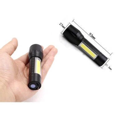 Đèn pin mini cầm tay siêu sáng, chống nước, cao cấp, giá chỉ 29.500₫ 2