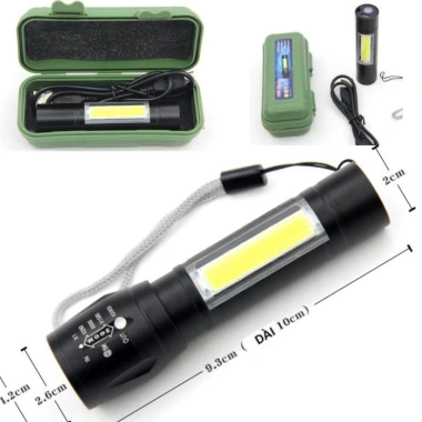 Đèn pin mini cầm tay siêu sáng, chống nước, cao cấp, giá chỉ 29.500₫ 9