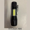 Đèn pin Mini LED USB sạc lại Zoom COB, chống nước, siêu sáng, thích hợp cắm trại ngoài trời - 49.500 VND 7