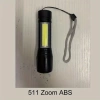Đèn pin Mini LED USB sạc lại Zoom COB, chống nước, siêu sáng, thích hợp cắm trại ngoài trời - 49.500 VND 9