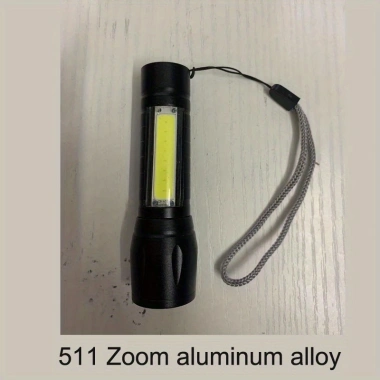 Đèn pin Mini LED USB sạc lại Zoom COB, chống nước, siêu sáng, thích hợp cắm trại ngoài trời - 49.500 VND 10 Đèn pin Mini LED USB sạc lại Zoom COB, chống nước, siêu sáng, thích hợp cắm trại ngoài trời - 49.500 VND 10