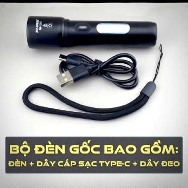 Đèn pin mini Raybow 1.267 hợp kim nhôm, COD, pin 2.000mAh, sáng xa 200m - 129.999₫