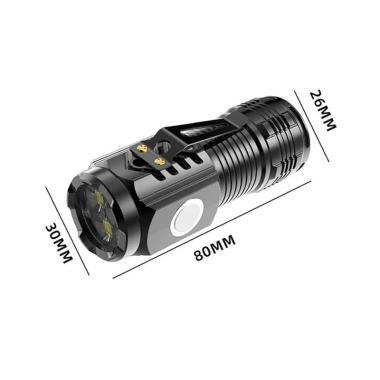 Đèn Pin Mini Siêu Sáng 3 Chế Độ COB, Sạc USB, Chống Nước, Gắn Mũ - 37k 9 Đèn Pin Mini Siêu Sáng 3 Chế Độ COB, Sạc USB, Chống Nước, Gắn Mũ - 37k 9