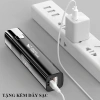 Đèn pin mini siêu sáng 600mAh, sạc dự phòng, chống nước, tặng sạc - giá 99.900₫ 6