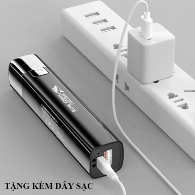 Đèn pin mini siêu sáng 600mAh, sạc dự phòng, chống nước, tặng sạc - giá 99.900₫ 6 Đèn pin mini siêu sáng 600mAh, sạc dự phòng, chống nước, tặng sạc - giá 99.900₫ 6