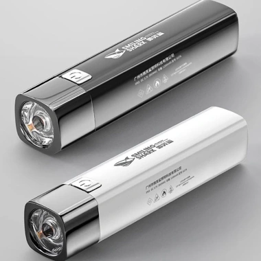 Đèn pin mini siêu sáng 600mAh, sạc dự phòng, chống nước, tặng sạc - giá 99.900₫