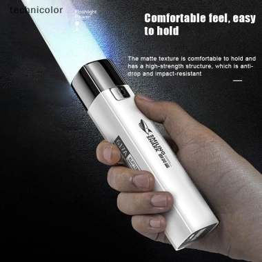Đèn pin mini siêu sáng 600mAh, sạc dự phòng, chống nước, tặng sạc - giá 99.900₫ 8 Đèn pin mini siêu sáng 600mAh, sạc dự phòng, chống nước, tặng sạc - giá 99.900₫ 8