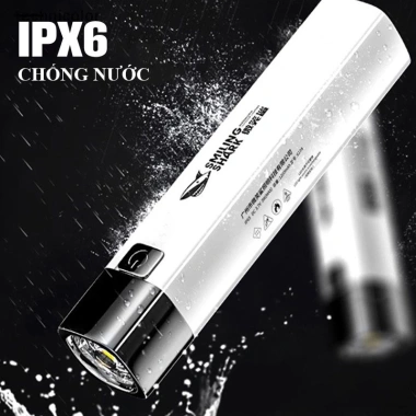 Đèn pin mini siêu sáng 600mAh, sạc dự phòng, chống nước, tặng sạc - giá 99.900₫ 9 Đèn pin mini siêu sáng 600mAh, sạc dự phòng, chống nước, tặng sạc - giá 99.900₫ 9