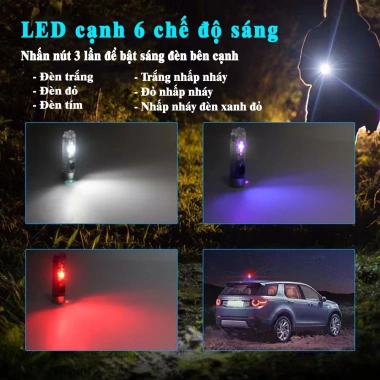 Đèn pin mini siêu sáng móc khóa đa chức năng, nhiều màu, kèm cáp sạc Type-C - chỉ 98.505₫ 5 Đèn pin mini siêu sáng móc khóa đa chức năng, nhiều màu, kèm cáp sạc Type-C - chỉ 98.505₫ 5