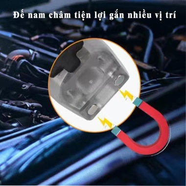 Đèn pin mini siêu sáng móc khóa đa chức năng, nhiều màu, kèm cáp sạc Type-C - chỉ 98.505₫
