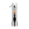 Đèn pin mini siêu sáng móc khóa đa chức năng, nhiều màu, kèm cáp sạc Type-C - chỉ 98.505₫ 9