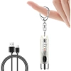 Đèn Pin Mini Siêu Sáng Trong Suốt, Móc Khóa, IP65 Chống Nước, Sạc USB Tích Điện - Giá 99.000đ Smarthome GG