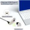 Đèn Pin Mini Siêu Sáng Trong Suốt, Móc Khóa, IP65 Chống Nước, Sạc USB Tích Điện - Giá 99.000đ Smarthome GG 6