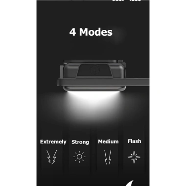 Đèn pin mini SmilingShark TIP3 sạc lại, không thấm nước, siêu sáng ngoài trời 9
