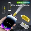 Đèn pin mini Type-C LED mạnh, đa năng cho gia đình và Outdoor, giá ưu đãi 64.121₫