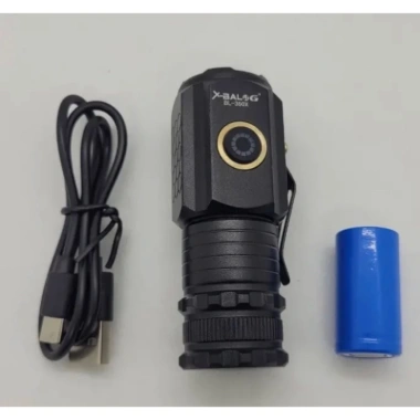 Đèn pin mini XBalog BL350X siêu sáng, chống nước IPX7, chỉ 115.000₫ - sẵn dùng