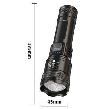 Đèn Pin Mini Zoom Siêu Sáng Tích Điện, LED Chống Nước, Chiếu Sáng Nhà và Ngoài Trời - Giá 68.655 VND 8 Đèn Pin Mini Zoom Siêu Sáng Tích Điện, LED Chống Nước, Chiếu Sáng Nhà và Ngoài Trời - Giá 68.655 VND 8